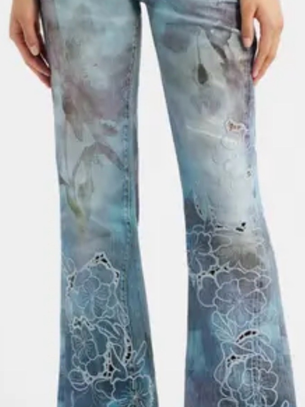 We The Free watercolor Bloom combo jeans - Picture 3 of 16